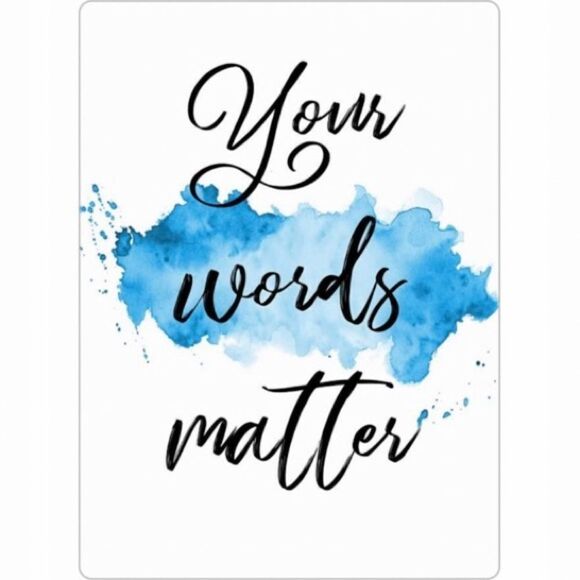 Your Words Matter Magnet - Picture 2 of 2